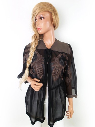 Niza damen cape cardigan - cape-cardigan, l