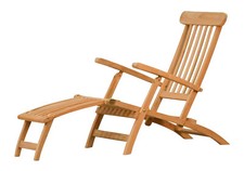 Teak deckchair europa klappbar - europa,