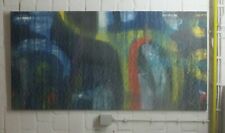 xxl - Malerei Ölbild KunstMüllerei Öl/LW 75x150 cm abstrakt modern Atelier Ddorf