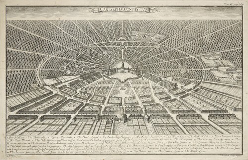Karlsruhe gesamtansicht - karlsruhe,