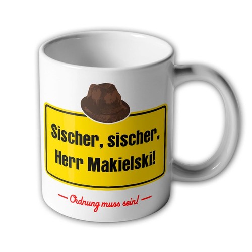 Tasse sischer herr - sischer,, sischer,