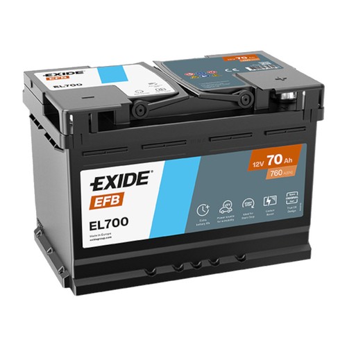 Exide el700 efb autobatterie - el700,