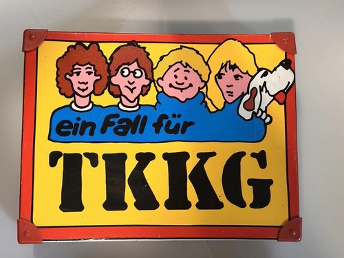 Tkkg kassetten koffer 1985 - kassetten,