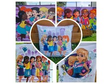 Lego Friends Bettwäsche Set 135 X 200 mit Kuscheldecke, Kissen und Handtuch