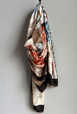 XL Schal Tuch Bunt Groß