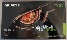 GIGABYTE GeForce GTX 1080 Ti TURBO 11G 11GB GDDR5X - OVP, top Zustand