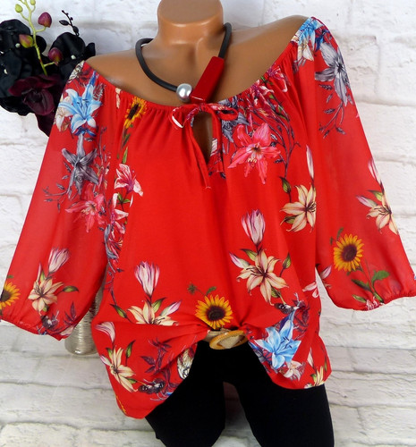 Bluse top tunika - tunika, lagenlook