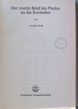 Der zweite Brief des Paulus an