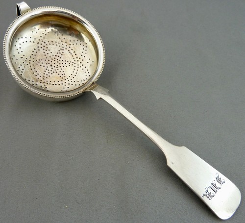 Schönes altes teesieb silber - altes,