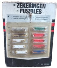 Auto Abschmelz-Sicherungen 10 St.  2, 5, 8 Ampere 12 V