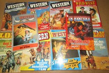31 Western, 10 Bände mit