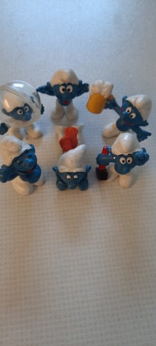 Schlumpf figuren stück a - stück, u.a