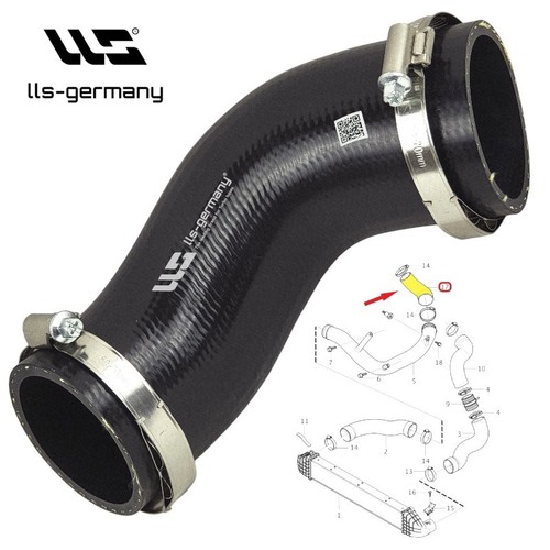 Turboschlauch ladeluftschlauch - turboschlauch,