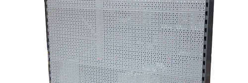 Rückwand rundloch lichtgrau - rückwand,