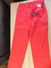 Rettungsdiensthose/ Sanitäterhose  rot /Grösse 54 / sehr guter Zustand