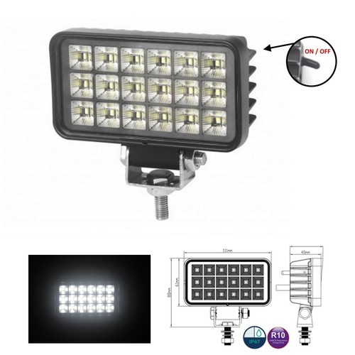 Led arbeitsscheinwerfer 12v - arbeitsscheinwerfer,