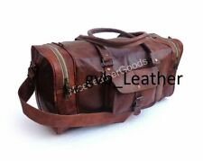 Herren Vintage echtes Leder
