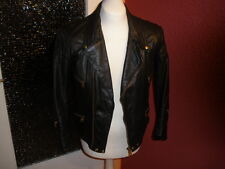 70er 80er Jahre Motorrad Lederjacke Bikerjacke Oldschool Vintage Punk Rocker