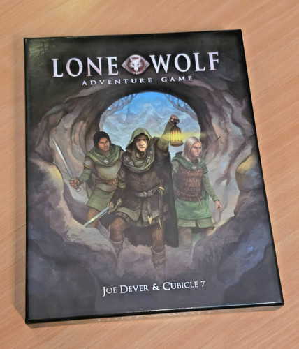 Lone wolf adventure game - lone,