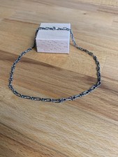 Thomas Sabo Glieder Kette - silber geschwärzt - Länge ca. 42 cm, Stärke 4 mm