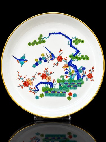 Meissen wandteller indisches - meissen,