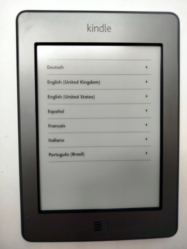 Amazon kindle touch - 4gb, wi-fi