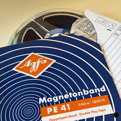 Tonband magnetonband agfa pe41 - tonband,