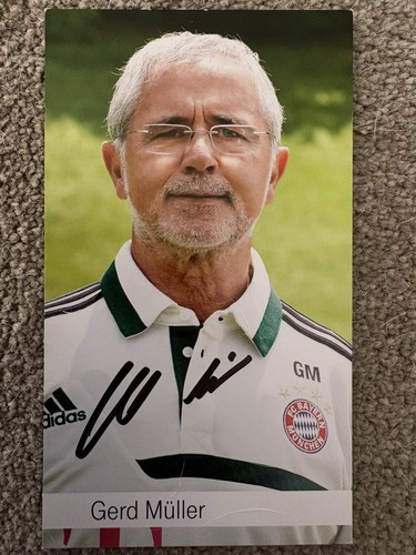 Signiertes foto gerd - foto,