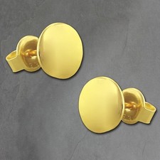 GoldDream Damen Ohrringe Circle Ohrstecker ECHT 333er Gelbgold GDO5187Y