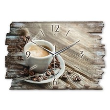Designer Wanduhr "Kaffee" im