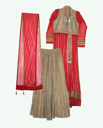 Lehenga choli teilig - lehenga, 3-teilig
