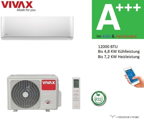 Vivax design 12000 btu 5 - y, 3,5