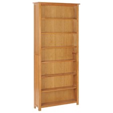 Bücherregal Bücherschrank Standregal Wandregal Aktenregal Holzregal Eiche vidaXL