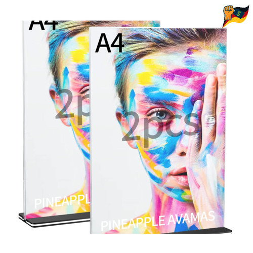 Acryl tischaufsteller - a4,