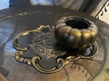 Kerzenhalter Kürbis Halloween