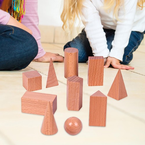 10x geometrische körper aus - geometrische,