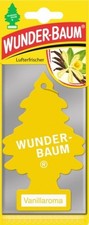 WUNDERBAUM VANILLAROMA Das Original Duftbaum,Lufterfrischer,Autoduft,Duft,Aroma