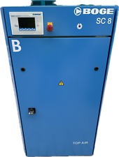 BOGE Schraubenkompressor Kompressor Typ SC 8 5,5kw Leistung 10bar 730L/min 2018