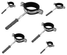 Rohrschellen 3/8" 1/2" 3/4" 1"