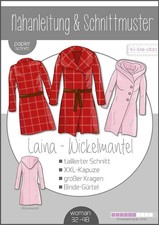 Schnittmuster kibadoo mantel - schnittmuster,
