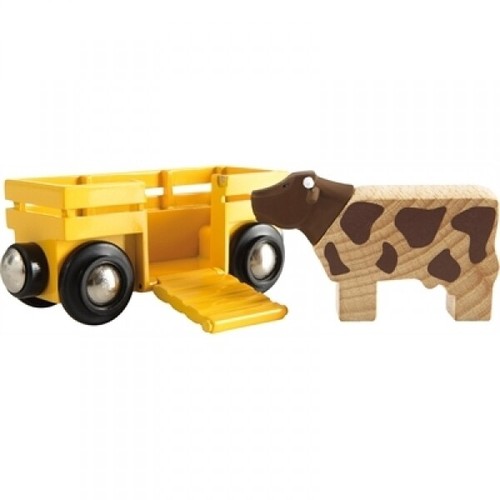 Brio 33406 tierwagen mit kuh - tierwagen,