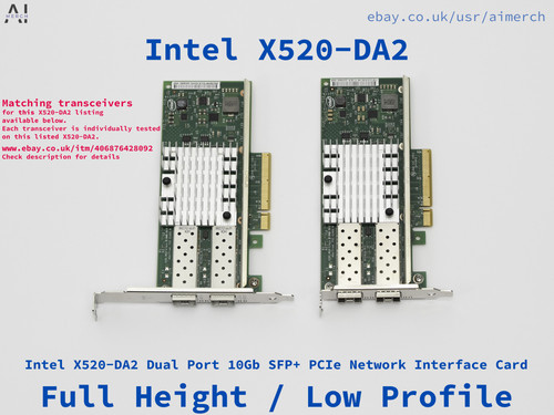 Intel x520 da2 dual - x520-da2,