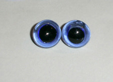 Teddyaugen glasaugen blau - blau, 10