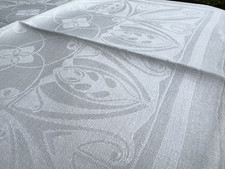 Entwurf von Prof. Peter Behrens  Bauhaus ,Leinendamast Tafelserviette um  1905