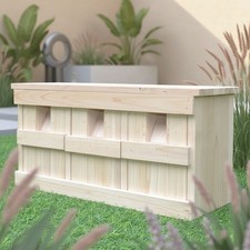 Nistkasten mit 3 Nistkammern für Spatzen Serlinge Kolonienbrüter Spatzenvilla 🐦