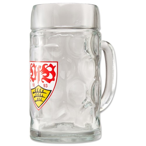 Vfb stuttgart bierkrug halbe - bierkrug,