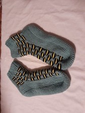 Handgestrickte Socken