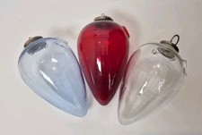 3 antike mundgeblasene