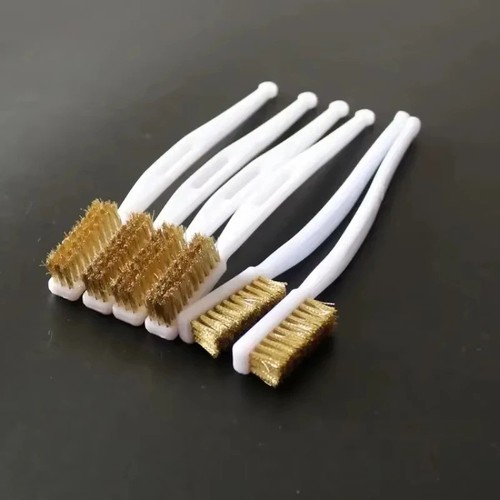 5pcs brass wire brush - brush, rust