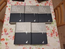 Der Brockhaus in 5 Bänden, komplette Sammlung, 9. neu bearbeitete Auflage